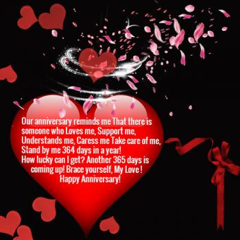 anniversay card